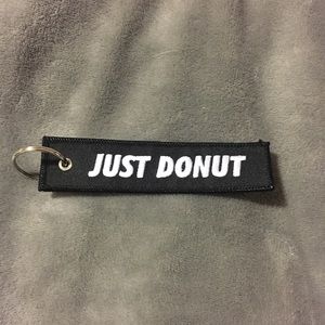 Gymmemewear “Just Donut” Keychain